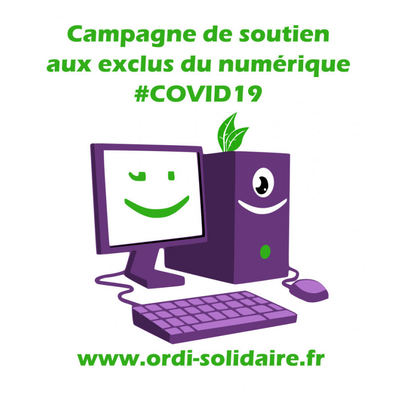 Campagne de soutien aux exclus du numérique - COVID19
